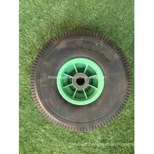 4.10/3.50-4 Flat Tire PU Foam Wheel